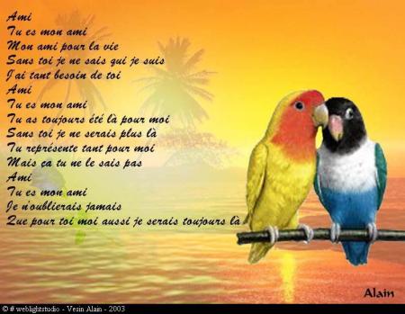 Amiti&eacute;...!!